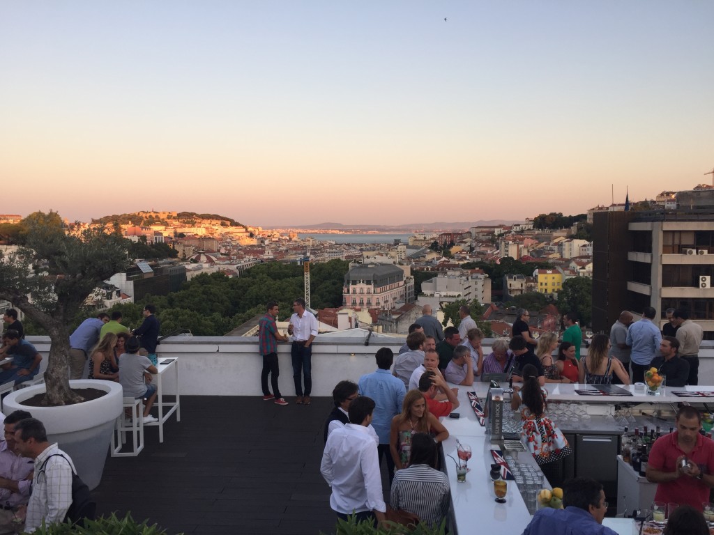 Sky Bar at the Tivoli Hotel, Lisbon