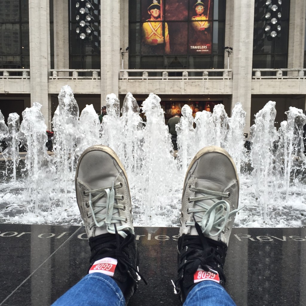 golden goose sneakers in NYC