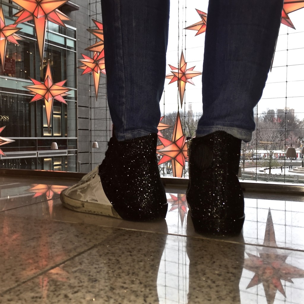 golden goose sneakers in NYC