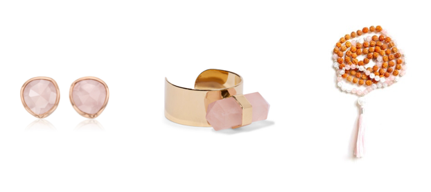 rose quartz jewelry