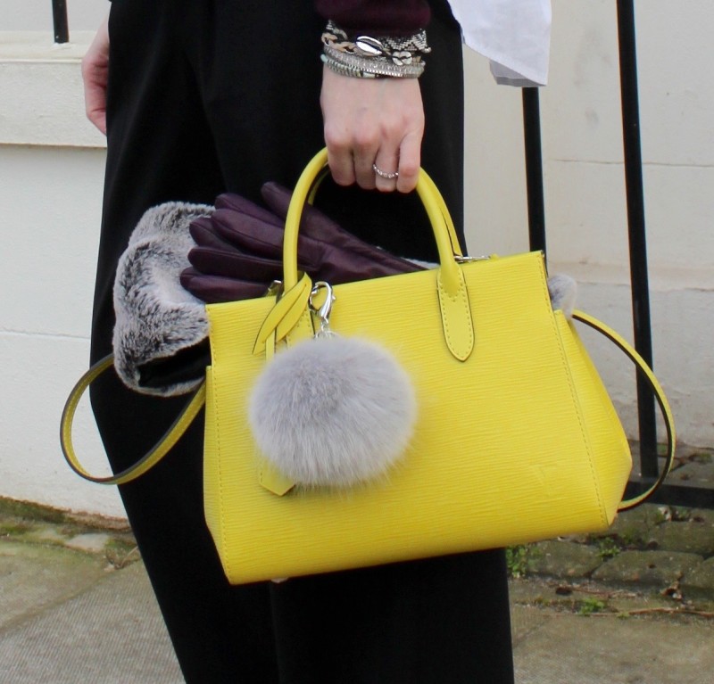yellow louis vuitton bag