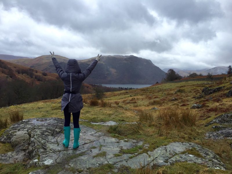 spring hiking in the lake district