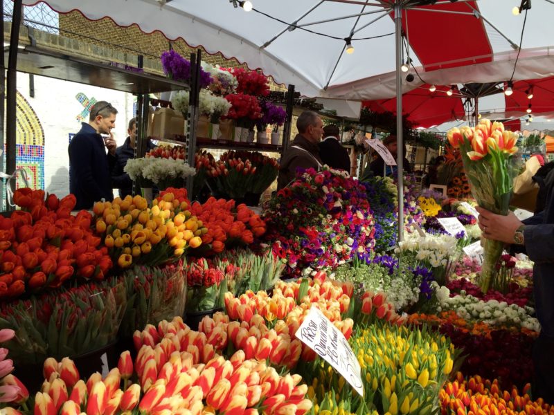 columbia road flower market in london