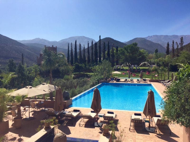 kasbah tamadot pool