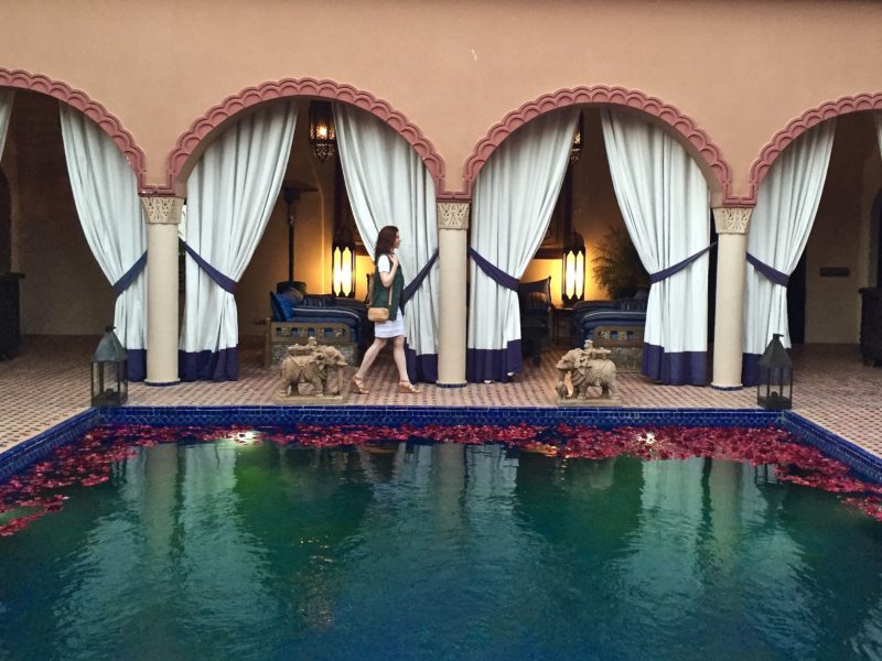 kasbah tamadot pool
