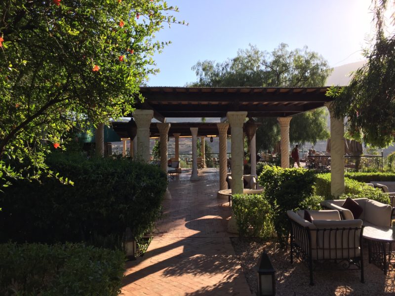 kasbah tamadot patio