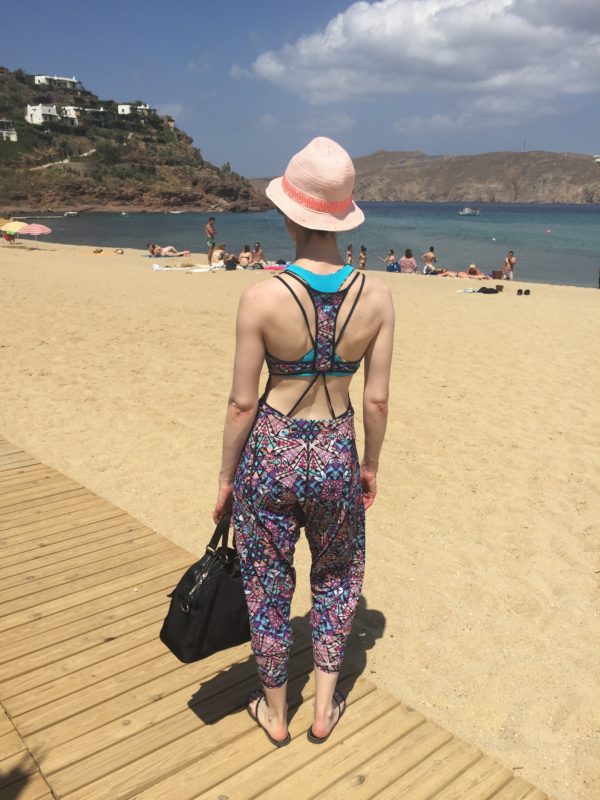 mykonos beach club fashion
