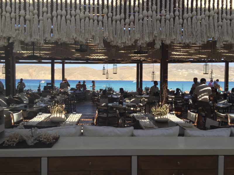 panormos beach club restaurant