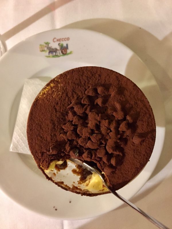 dessert in trastevere
