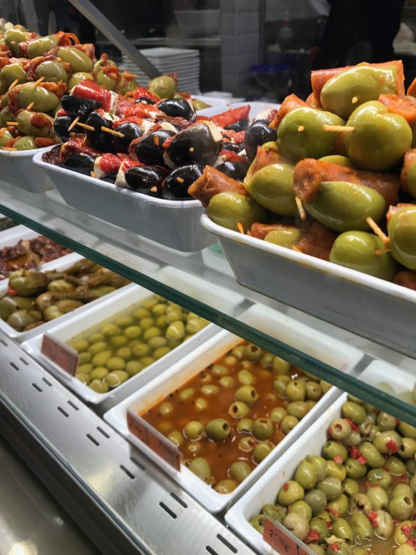 madrid mercado olives