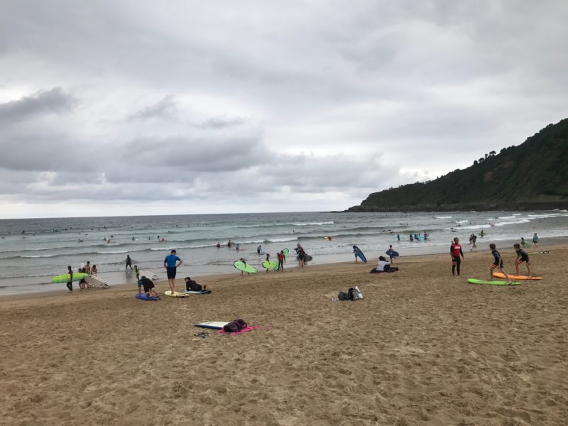 san sebastian beach day 3