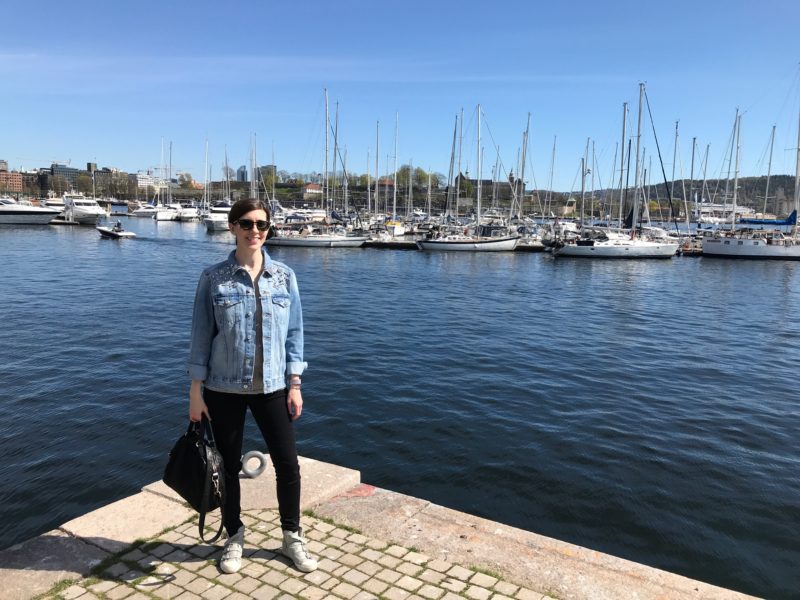 oslo harbour baby bump