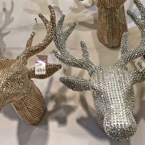 Deer heads at Liberty