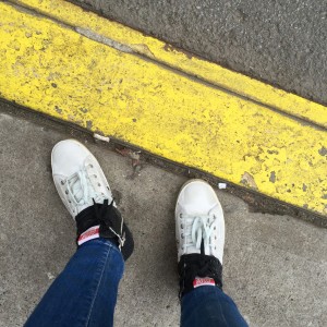 golden goose sneakers in NYC