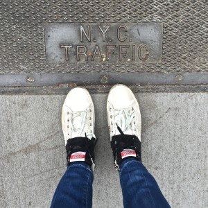 golden goose sneakers in NYC