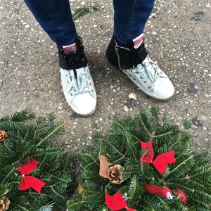 golden goose sneakers in NYC