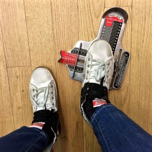 golden goose sneakers in NYC