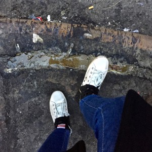 golden goose sneakers in NYC