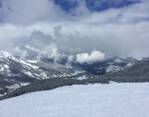 meribel mountain views