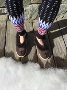 faux fur fashion and ugg shoes