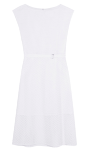 theory little white dress