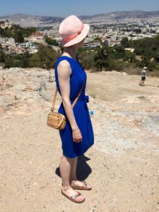 jcrew dress in athens