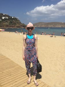 mykonos beach club fashion